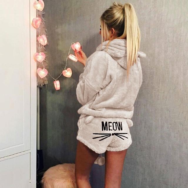 Meow Two Piece (Set) - Perfenq
