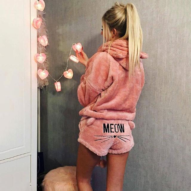 Meow Two Piece (Set) - Perfenq