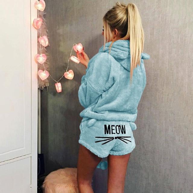 Meow Two Piece (Set) - Perfenq