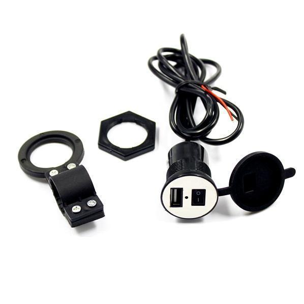 Universal Motorcycle USB Charger with Switch - Perfenq