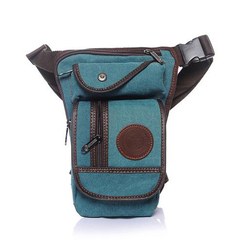 Multi-Purpose Canvas Motorcycle Leg Bag - Perfenq