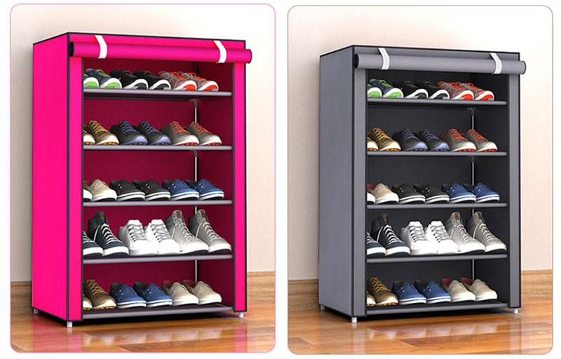 DIY Shoe Rack For Small Closet - Perfenq