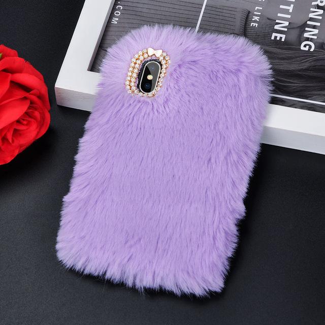 Warm Furry iPhone Case - Perfenq