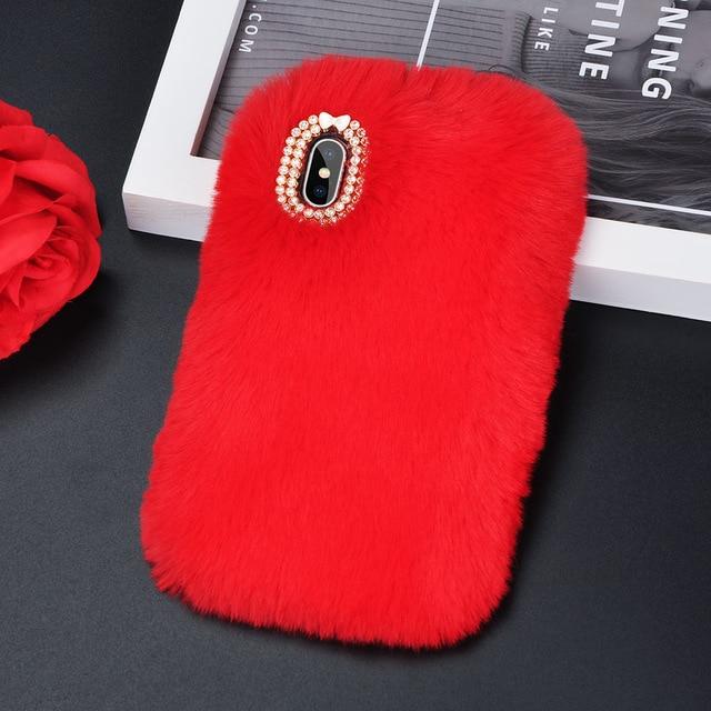 Warm Furry iPhone Case - Perfenq