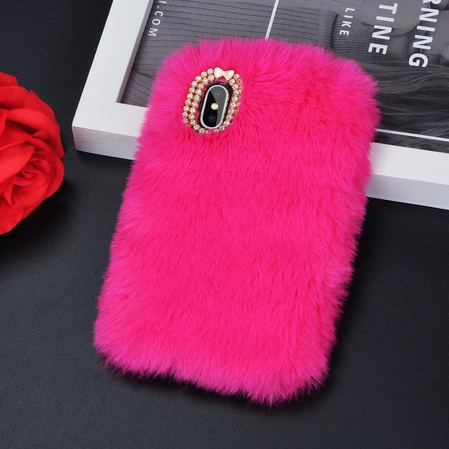 Warm Furry iPhone Case - Perfenq