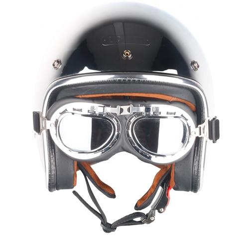 Premium Silver Chrome Helmet - Perfenq