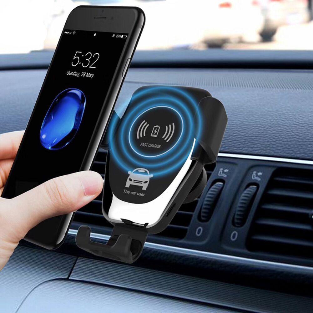Qi Fast Wireless Charger Car Mount (75% Off Now) - Perfenq
