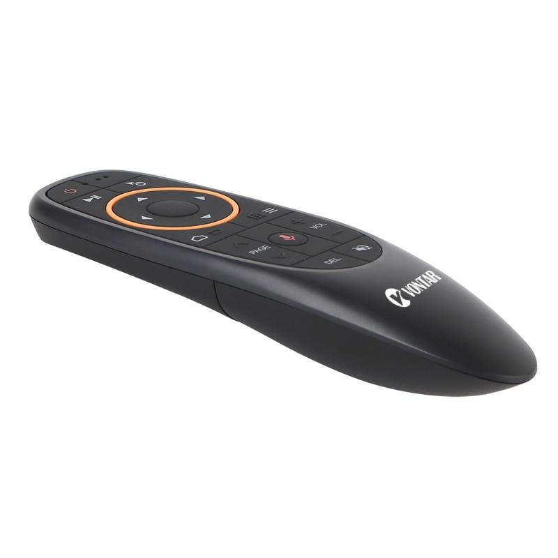 VONTAR G10 Voice Remote Control 2.4G Wireless Air Mouse Microphone Gyroscope IR Learning for Android tv box T9 H96 Max X96 mini - Perfenq