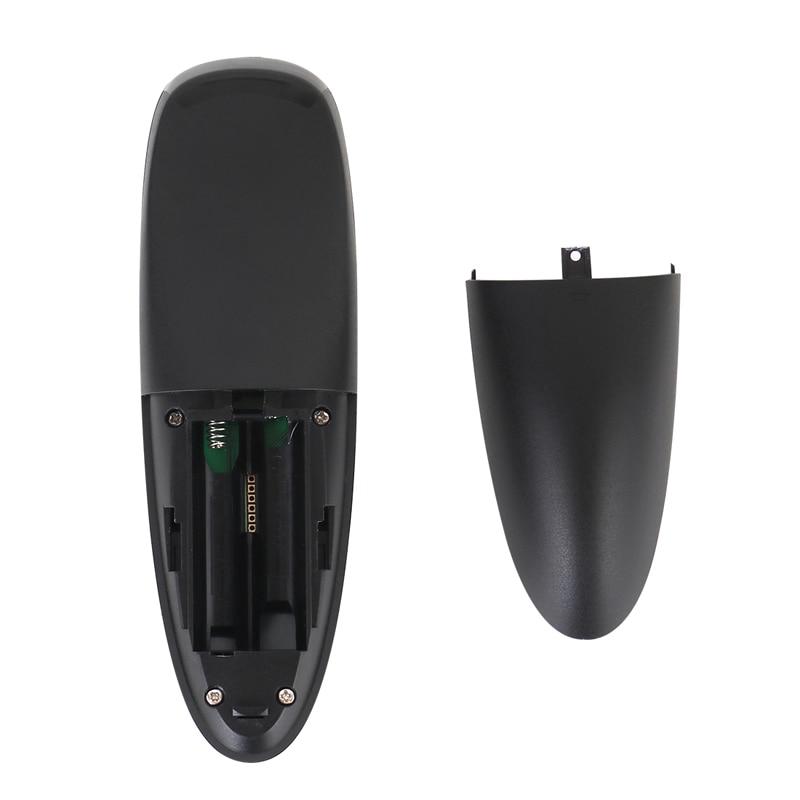 VONTAR G10 Voice Remote Control 2.4G Wireless Air Mouse Microphone Gyroscope IR Learning for Android tv box T9 H96 Max X96 mini - Perfenq