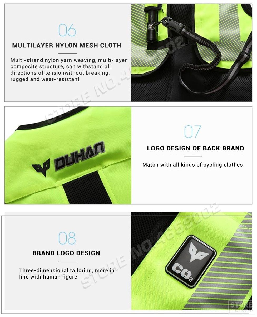 Motorcycle Air-bag Vest - Perfenq