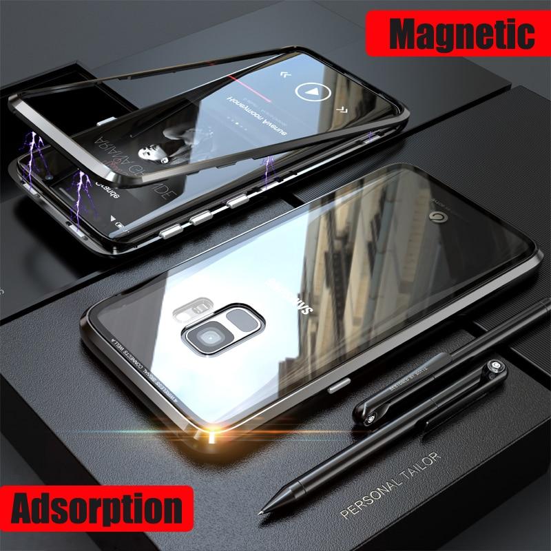 Magnetic Adsorption Case for Samsung Galaxy S10, S10 Plus, S9, S9 Plus, Note 9, S8 & more! - Perfenq