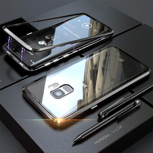Magnetic Adsorption Case for Samsung Galaxy S10, S10 Plus, S9, S9 Plus, Note 9, S8 & more! - Perfenq