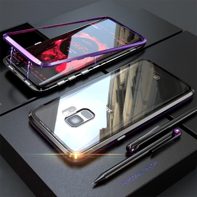 Magnetic Adsorption Case for Samsung Galaxy S10, S10 Plus, S9, S9 Plus, Note 9, S8 & more! - Perfenq