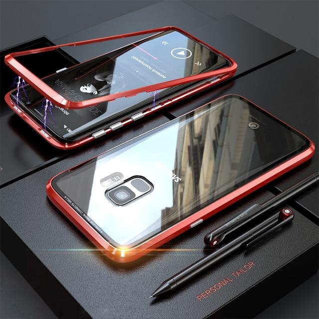 Magnetic Adsorption Case for Samsung Galaxy S10, S10 Plus, S9, S9 Plus, Note 9, S8 & more! - Perfenq