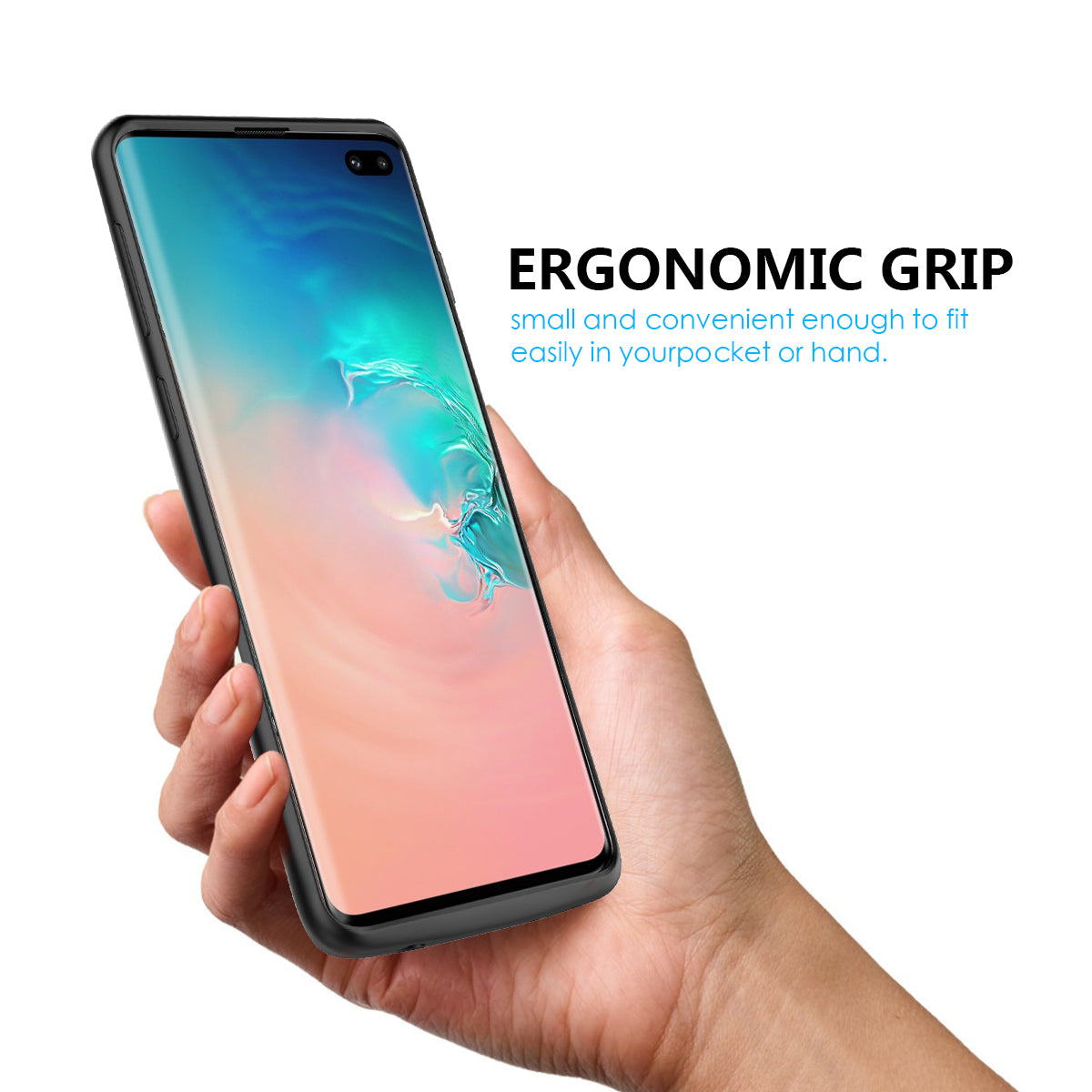 Samsung Galaxy S10 Plus / S10 E / S10 Battery Charger Case Cover - Perfenq