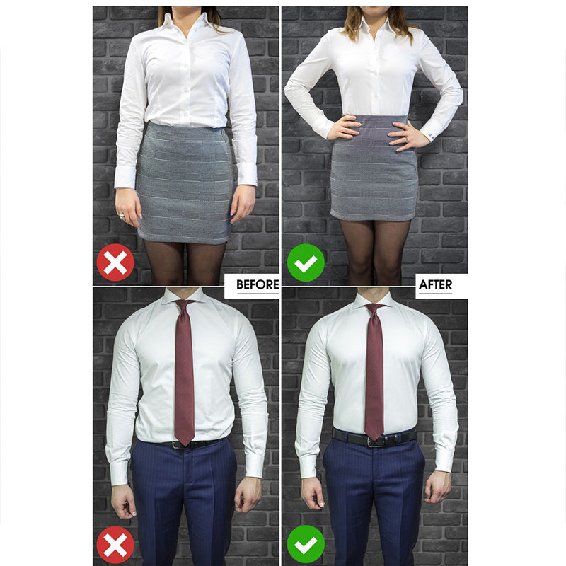 Slunk™ Easy Shirt Stay Adjustable Belt - Perfenq