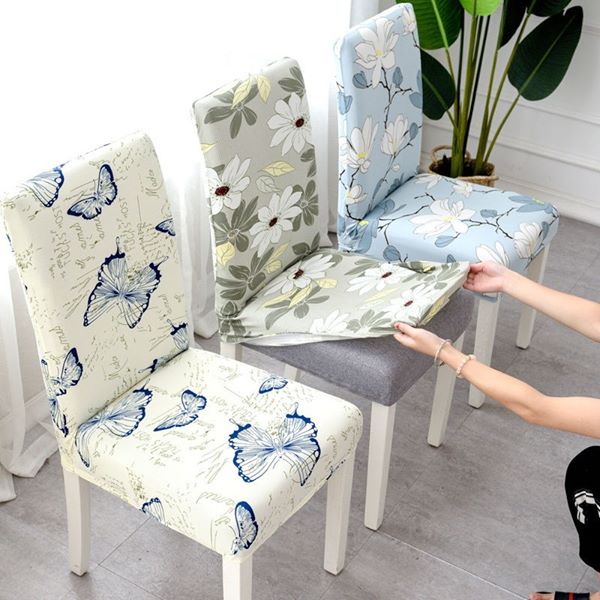 Dining Chair Seat Covers with Universal Fit - 2019