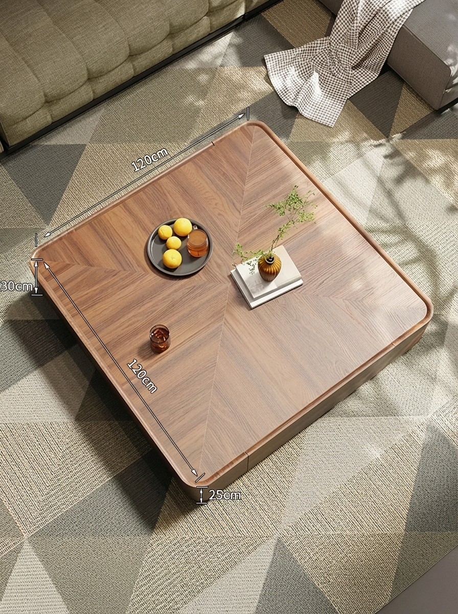 Modern Italian Rectangle Coffee Table  Nordic Decor  for Any Living Room