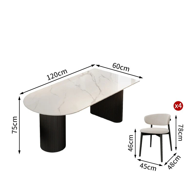 Luxury Modern Dining Table Perfect for Home, Kitchen & Restaurant