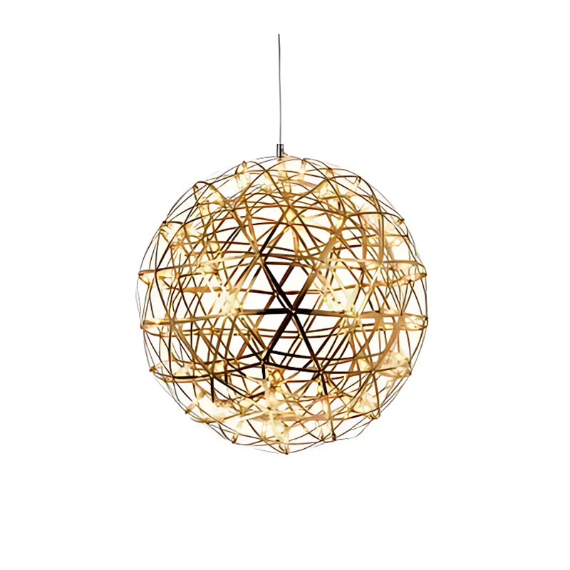 Spark Ball Pendant Lamp LED Chandelier Fixture for Home & Loft Decoration