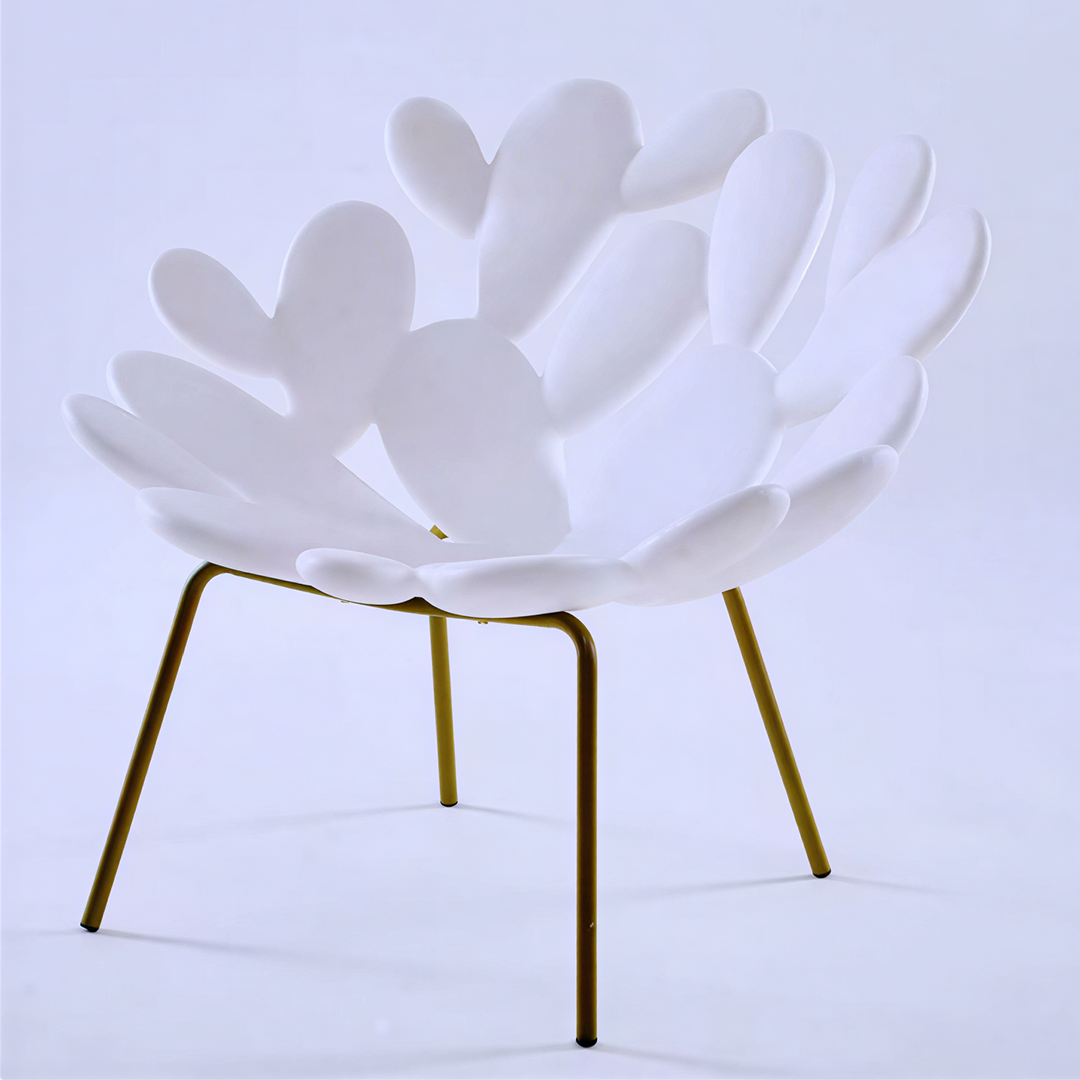 Unique Cactus Petal Leisure Chair for Living Room, Office Lobby & Lounge