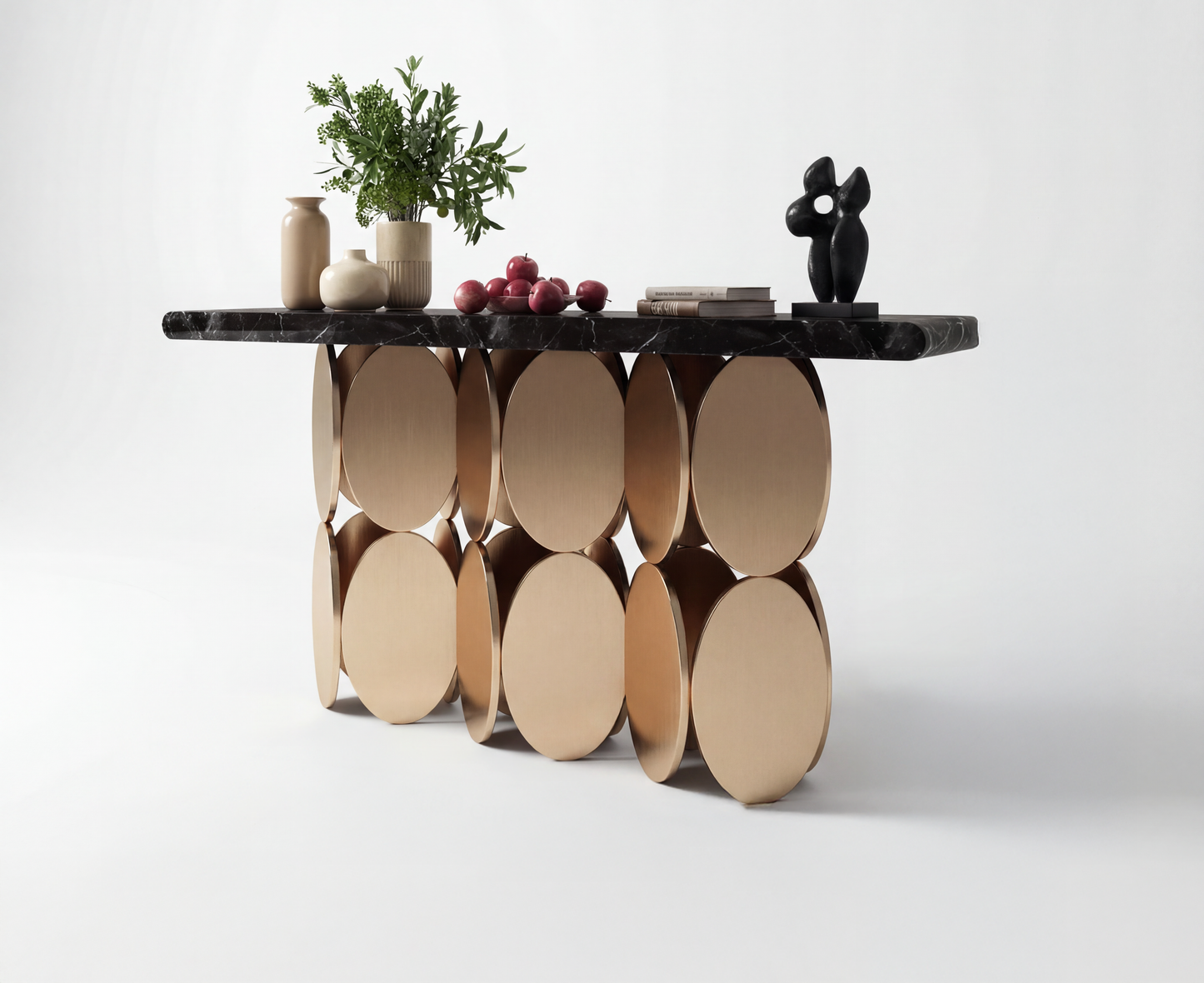 Elegant Nordic Aesthetic Console Table for Living Room & Entryway