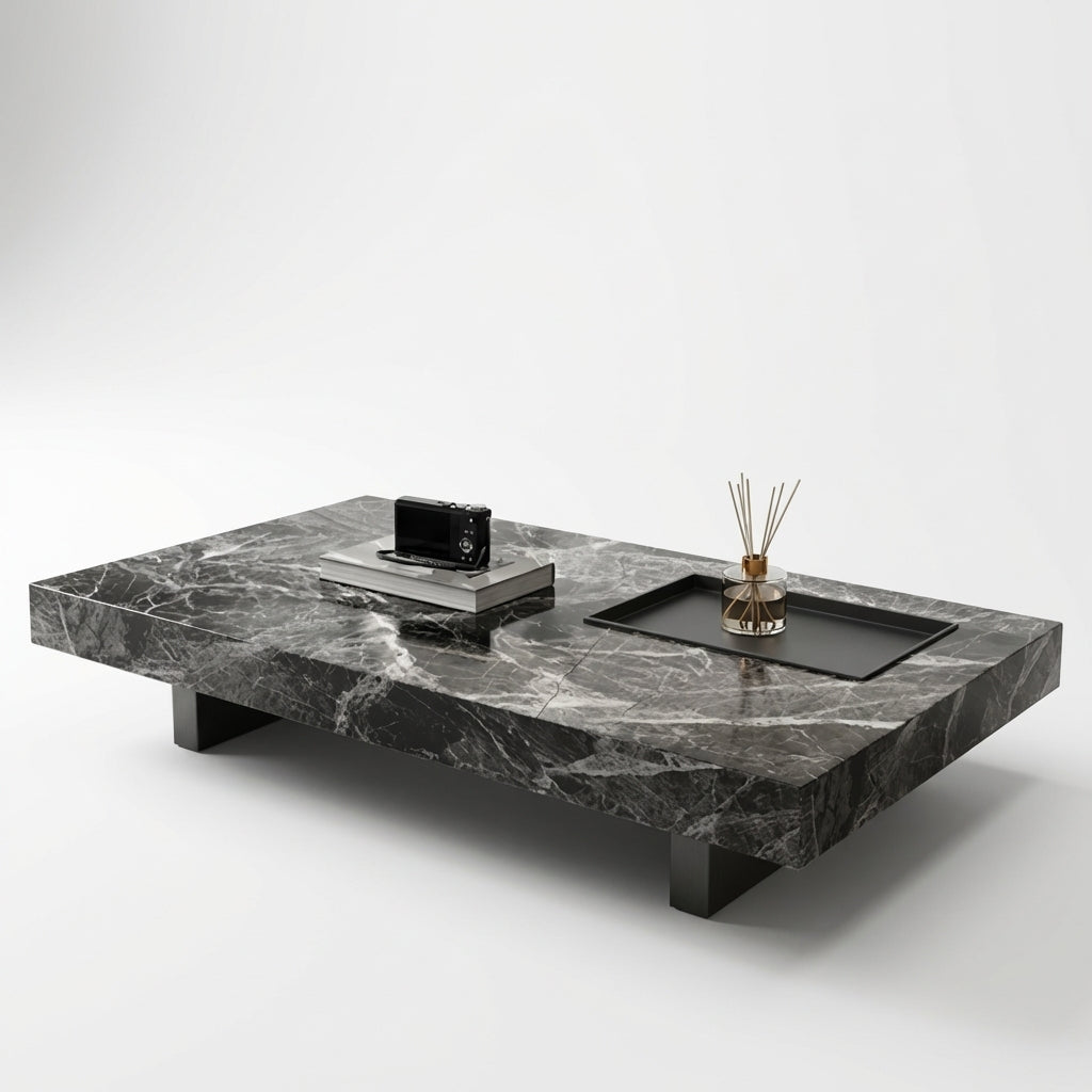 2026 Luxury Marble Coffee Table For Neo Deco Living Rooms