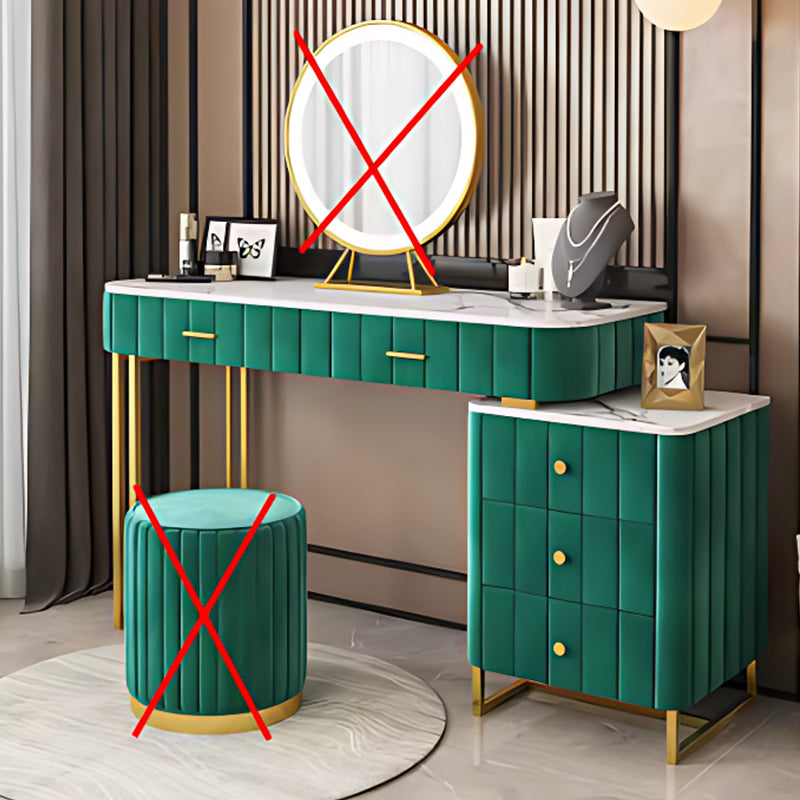 3-in-1 Luxury Nordic Dresser with LED Mirror Perfect for Small Apartments