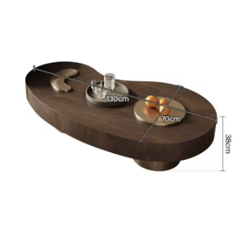 Wabi-Sabi Inspired Irregular Coffee Table – The Perfect Blend of Art & Function