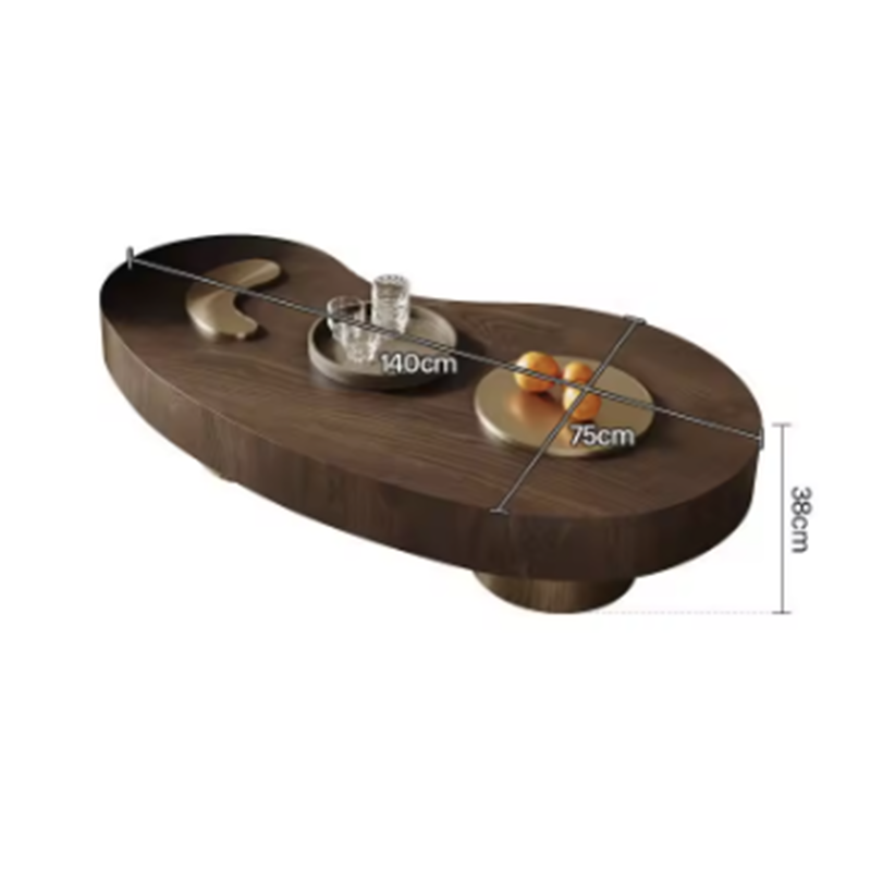 Wabi-Sabi Inspired Irregular Coffee Table – The Perfect Blend of Art & Function