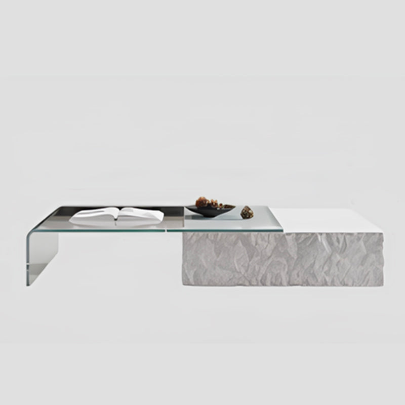 Trendy Neutral Modular Coffee Table – The Perfect Elegant Centerpiece for Your Home