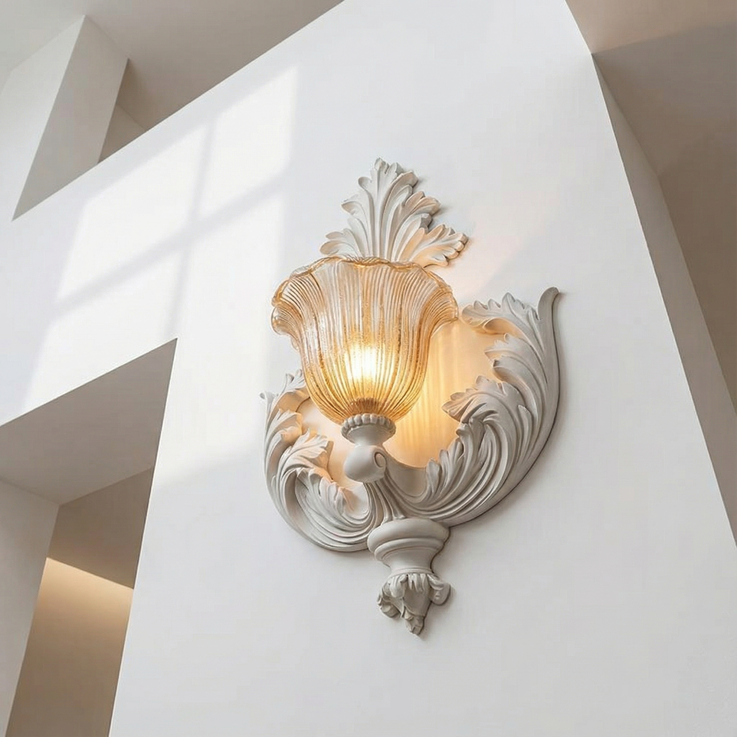 Classic Floral Chandelier for Living Rooms, Bedrooms & More