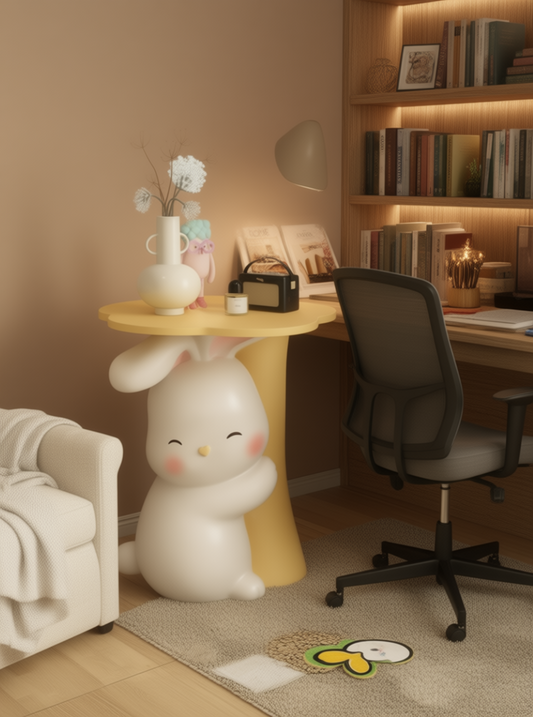 Creative Rabbit Sculpture Coffee Table For Living Room & Modern Homes