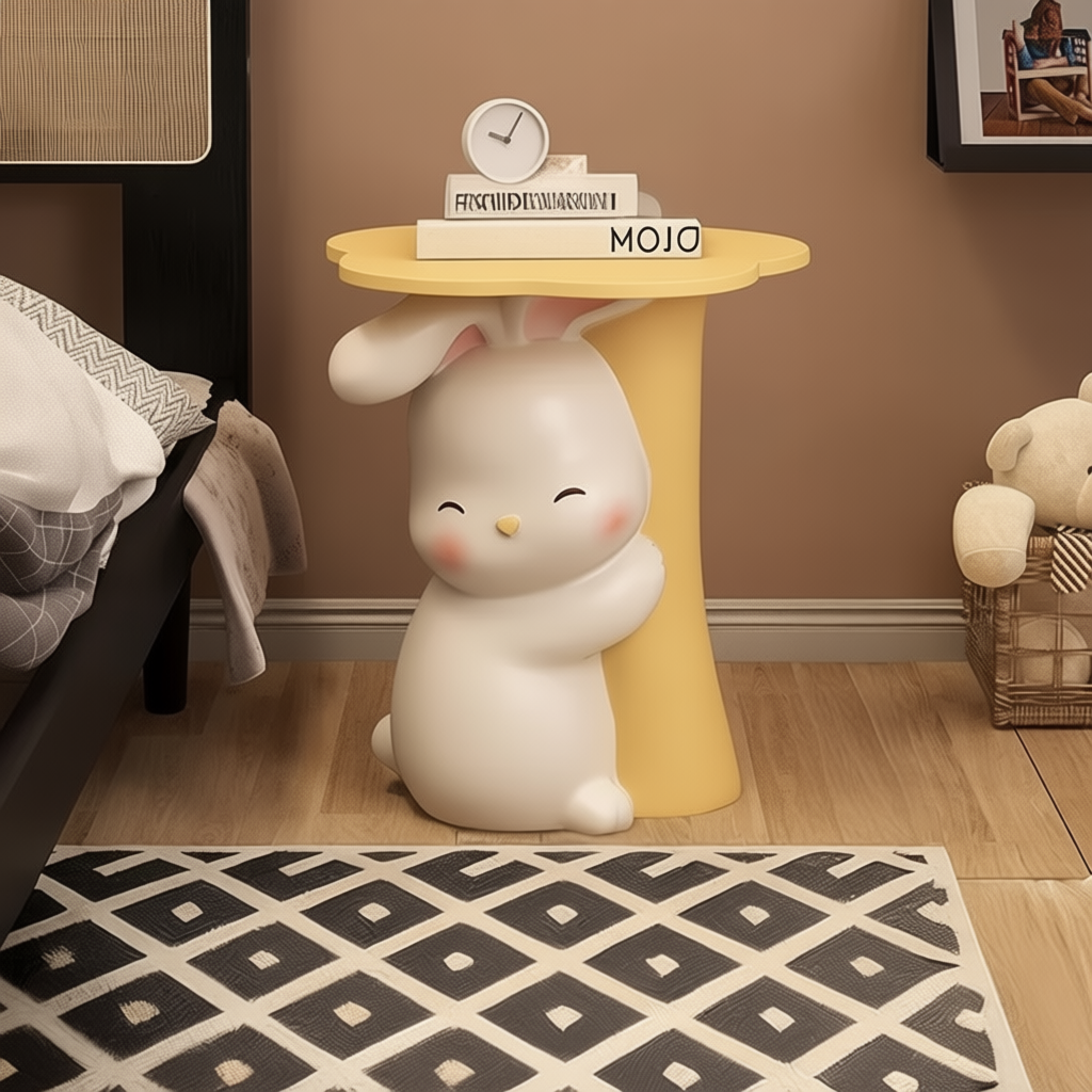 Creative Rabbit Sculpture Coffee Table For Living Room & Modern Homes