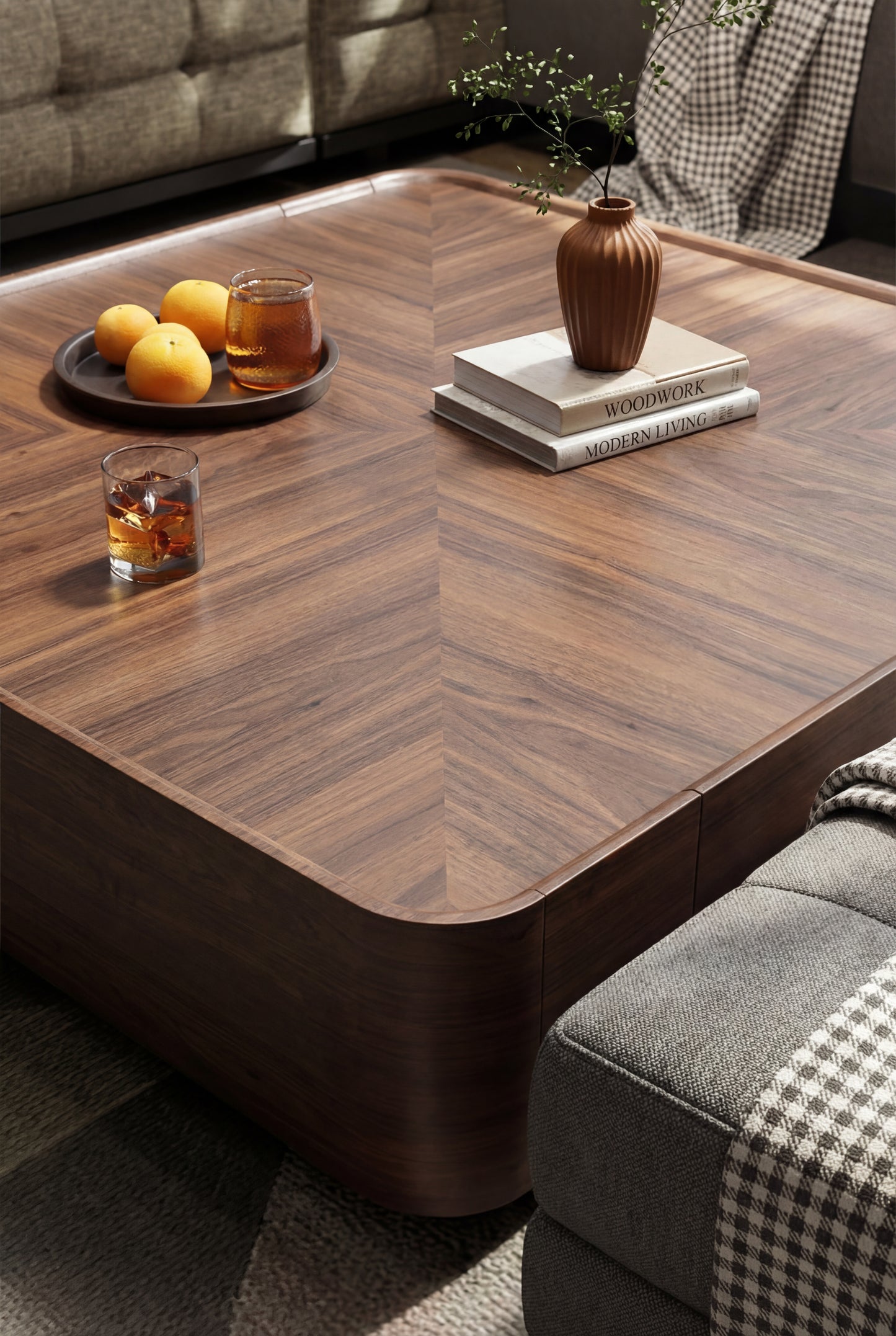 Modern Italian Rectangle Coffee Table  Nordic Decor  for Any Living Room