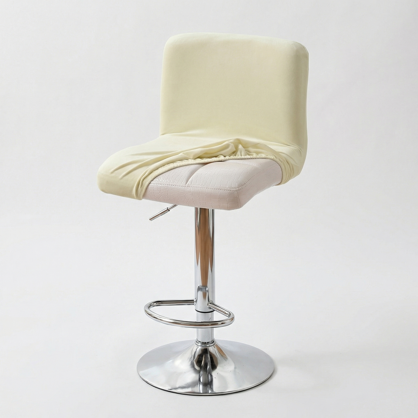 Premium Velvet Barstool Chair Slipcover for Pub & Dining Chairs