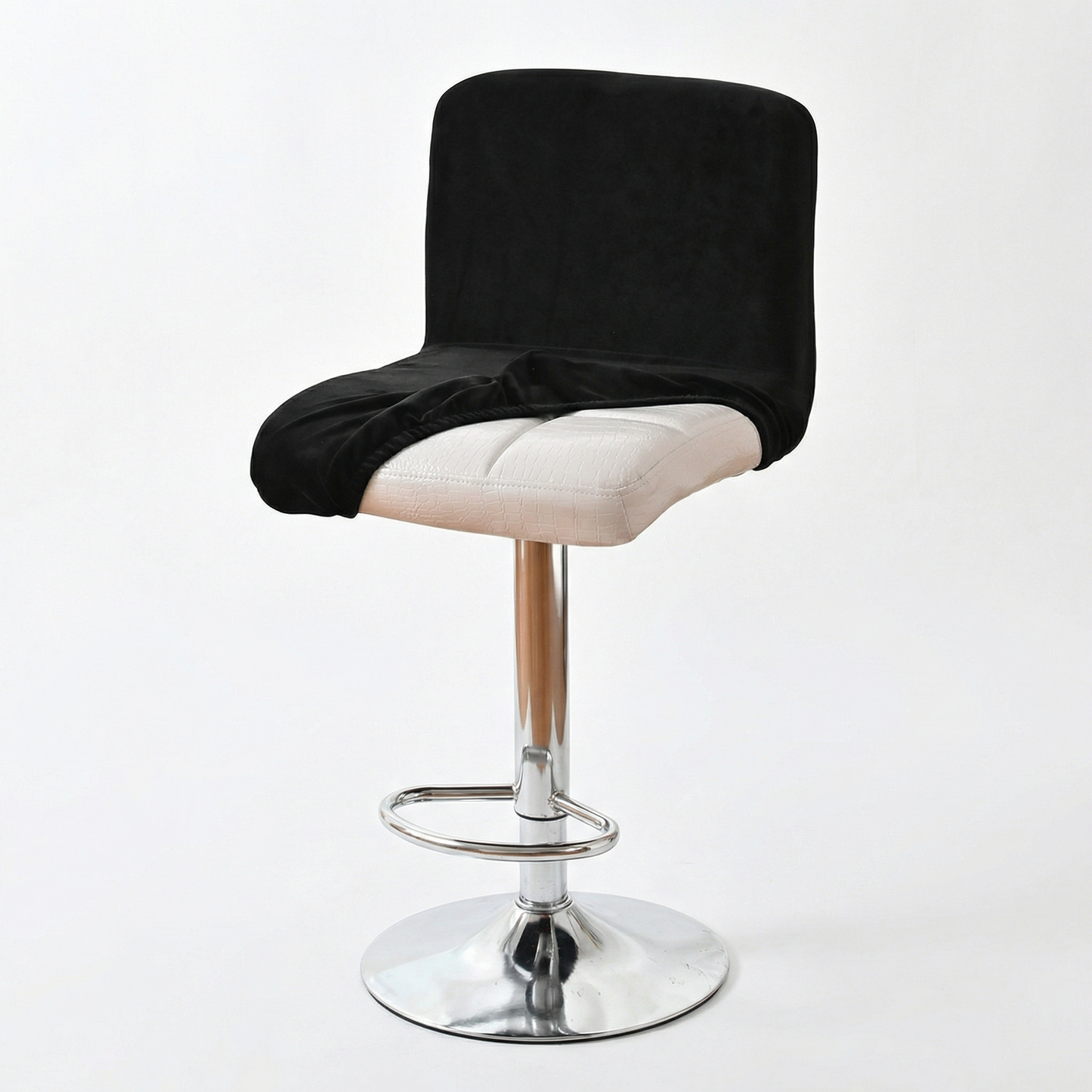 Premium Velvet Barstool Chair Slipcover for Pub & Dining Chairs