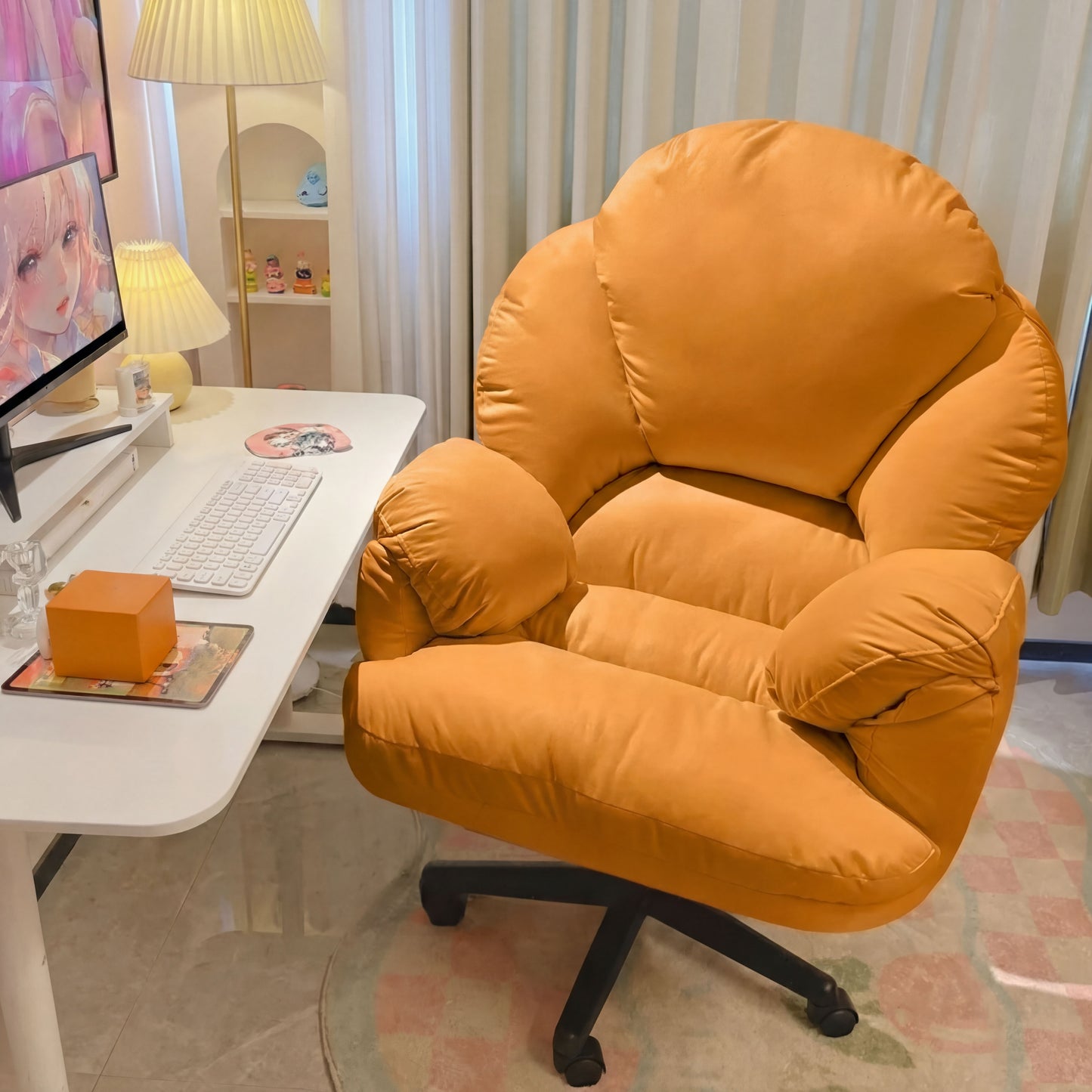Sedentary Reclining Computer Chair for Home & Office