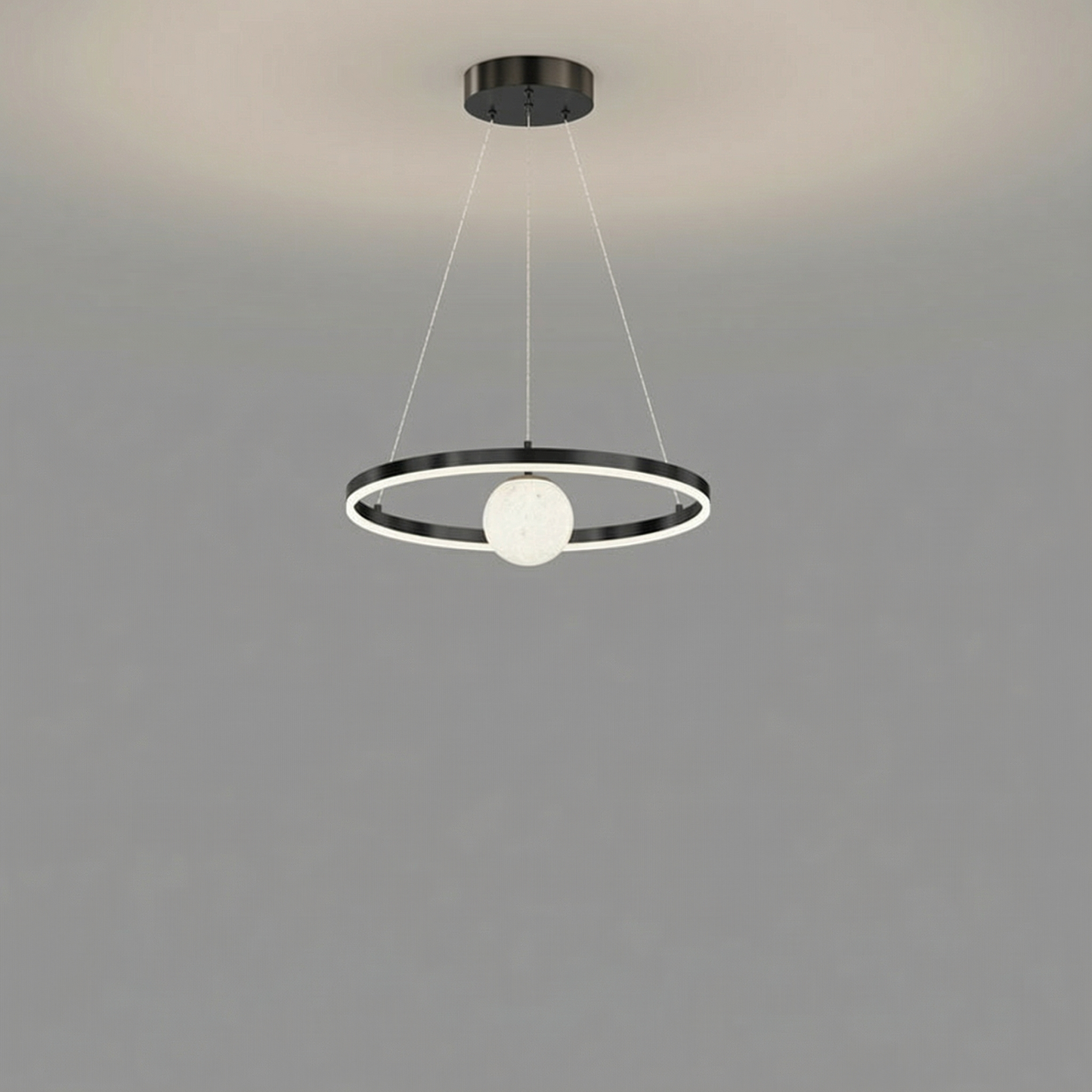 Minimalist LED Ceiling Chandelier for Living Room or Dining Room