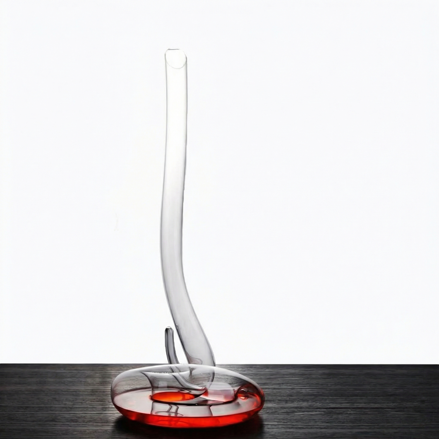 Nordic Creative Handmade Snake shaped Crystal Glass Whiskey Decanter