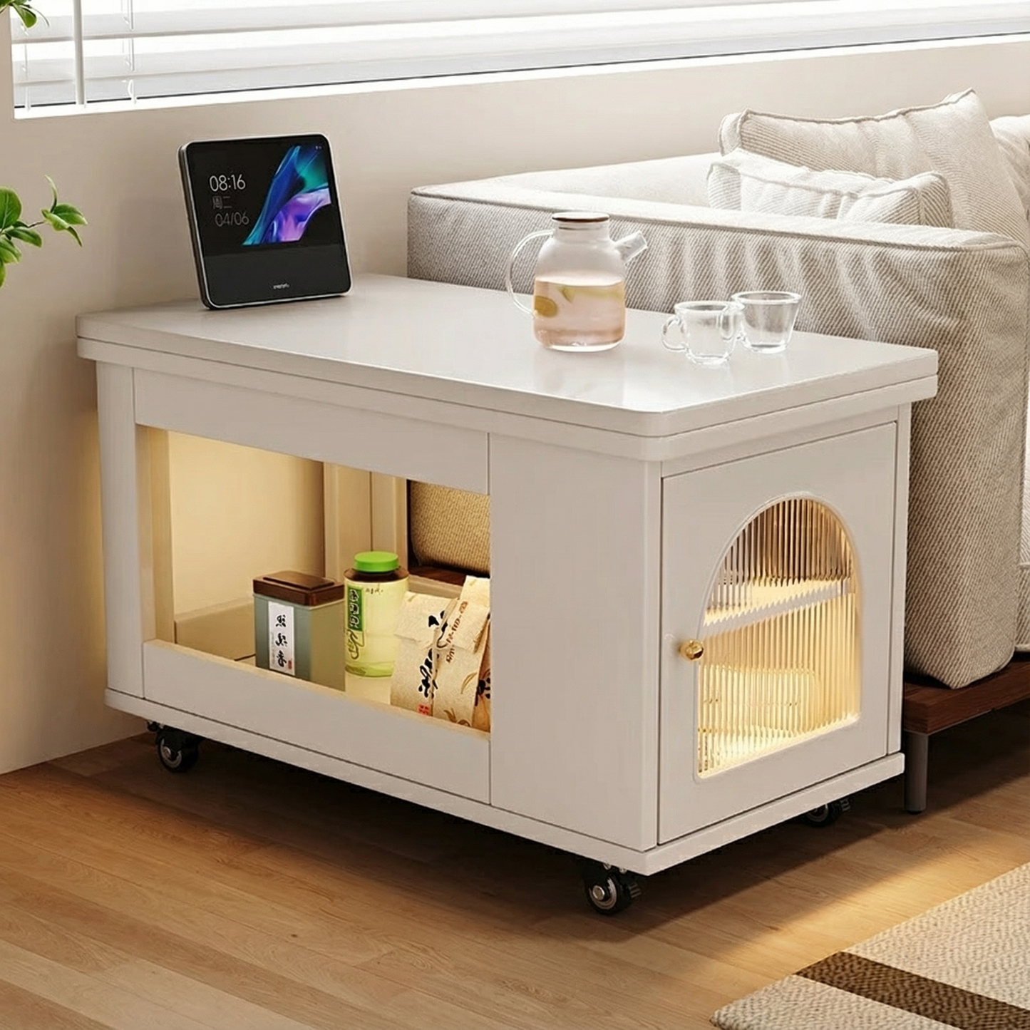 French Rectangle Coffee Table for Living Room & Home Décor