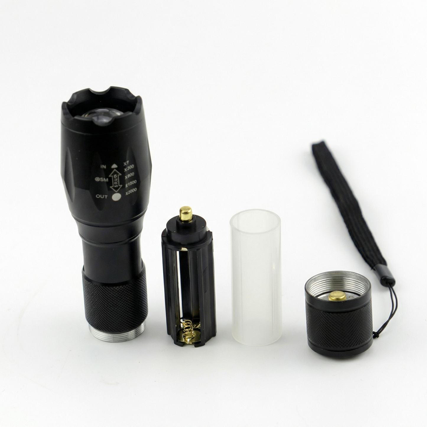 Rechargeable Powerful Flashlight for Outdoor & Emergency Use