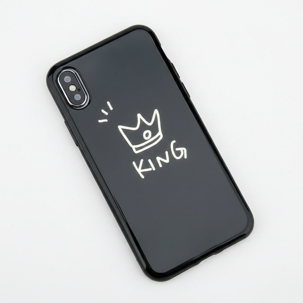 King Queen iPhone Case for Couples (All iPhones)