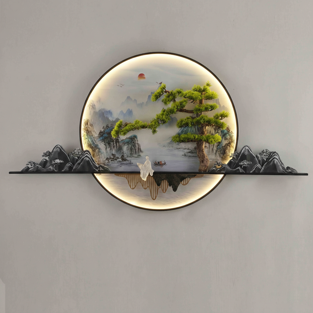 Luxury Landscape LED Wall Light For Bedrooms & Living rooms