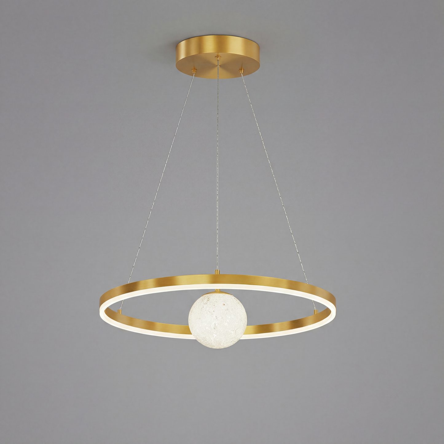 Minimalist LED Ceiling Chandelier for Living Room or Dining Room