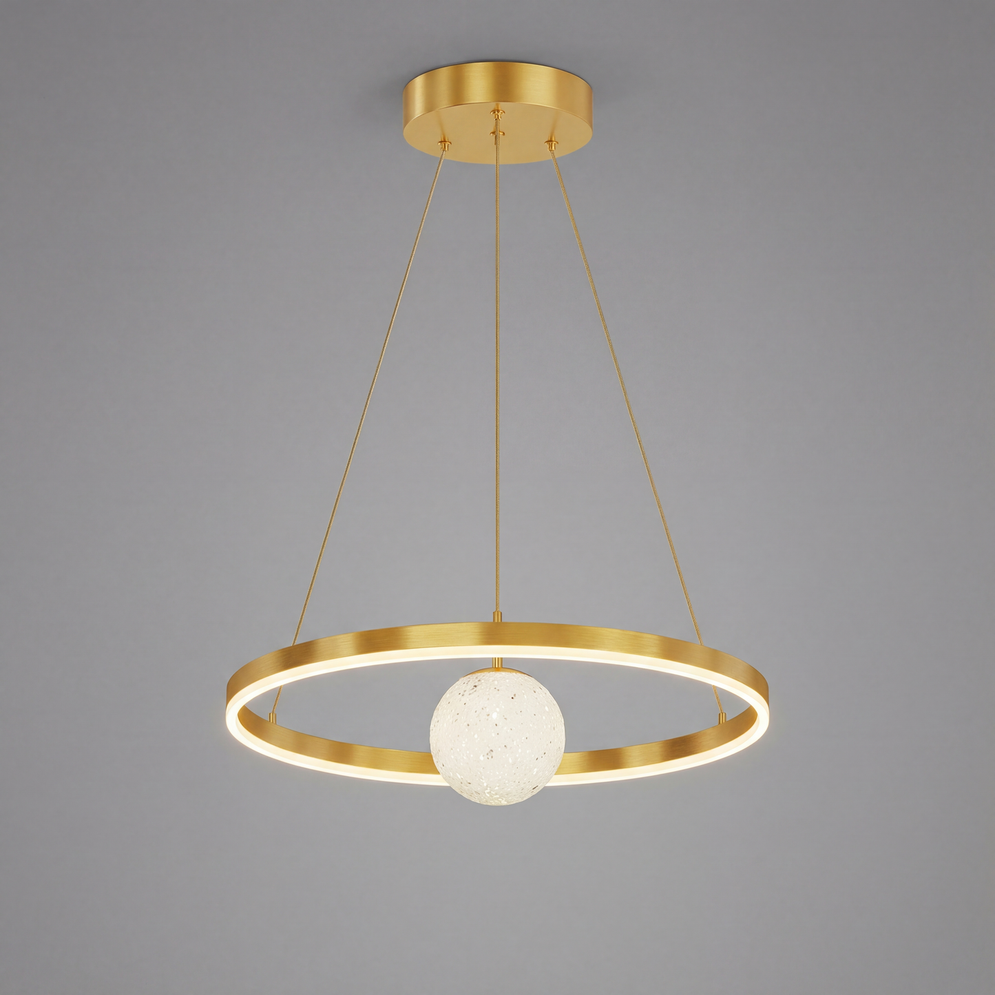 Minimalist LED Ceiling Chandelier for Living Room or Dining Room
