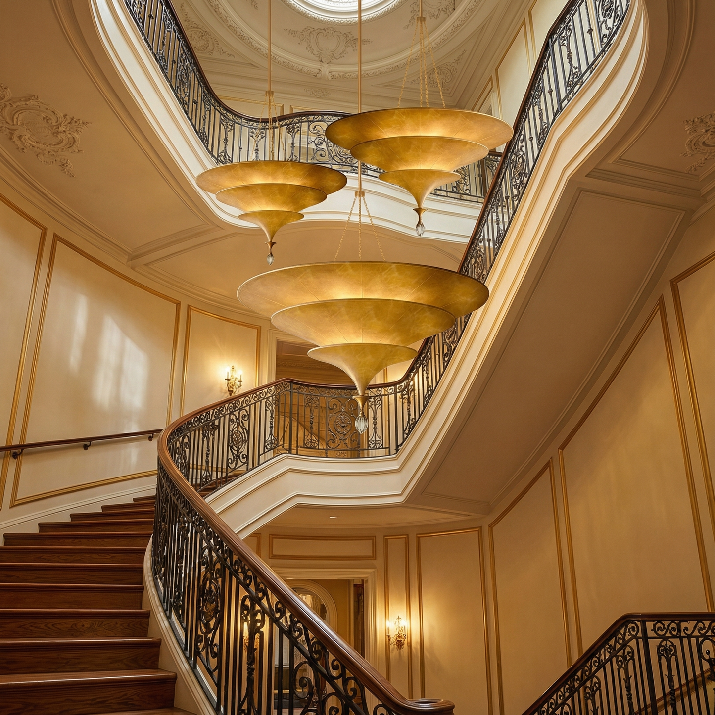 Luxury Wabi Sabi Hanging Lamp for  Bedrooms & Home Décor