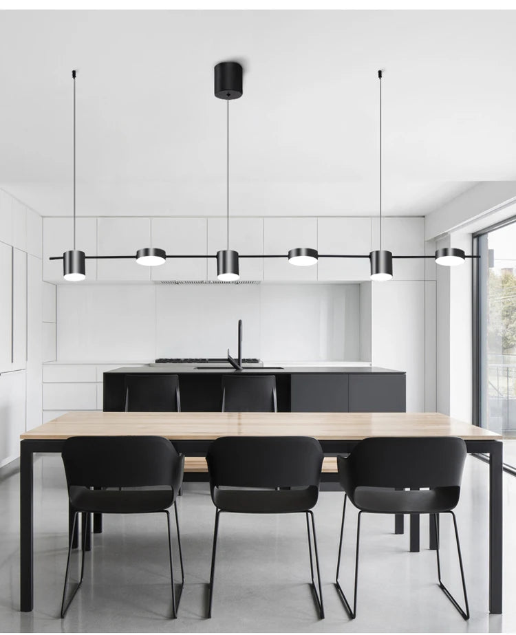 Sleek & Artistic Iron Art Chandelier for Dining & Study Rooms