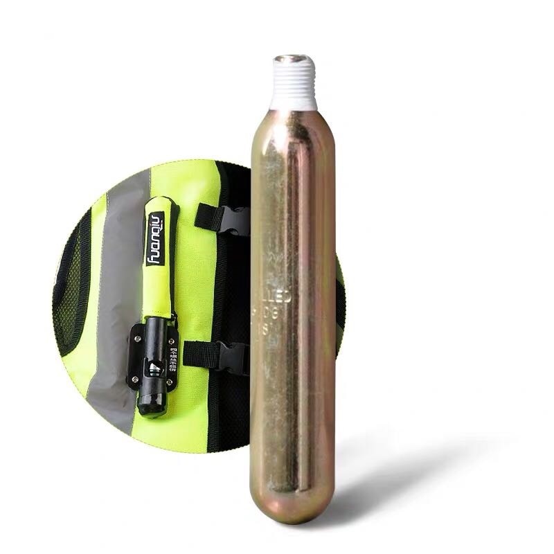 Motorcycle Airbag Vest Original 45g CO2 Bottle/cylinder  for motorcycle vest refill for vest 4 hipica airbag safety