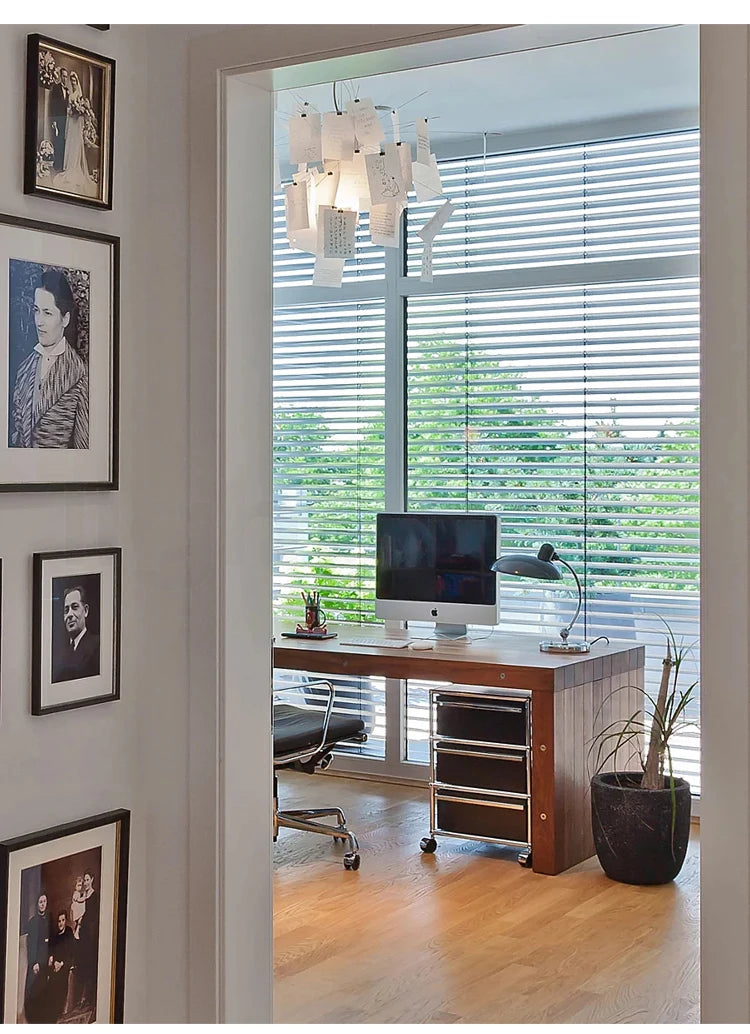 Postmodern Chrome Paper Chandelier for Living Rooms & Bedrooms